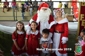 Foto - Chegada do Papai Noel - Natal Encantado 2019