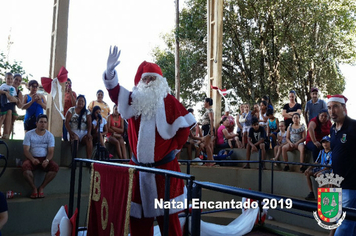 Foto - Chegada do Papai Noel - Natal Encantado 2019