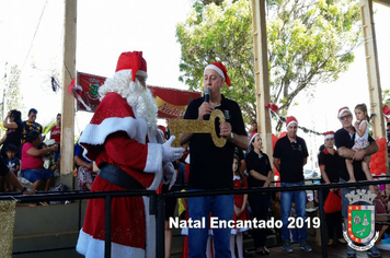 Foto - Chegada do Papai Noel - Natal Encantado 2019
