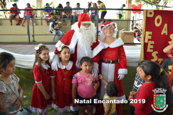 Foto - Chegada do Papai Noel - Natal Encantado 2019