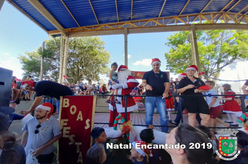 Foto - Chegada do Papai Noel - Natal Encantado 2019