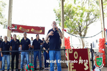 Foto - Chegada do Papai Noel - Natal Encantado 2019