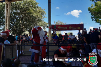 Foto - Chegada do Papai Noel - Natal Encantado 2019