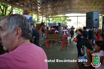 Foto - Chegada do Papai Noel - Natal Encantado 2019