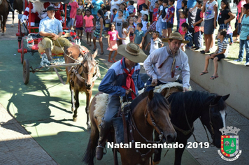 Foto - Chegada do Papai Noel - Natal Encantado 2019