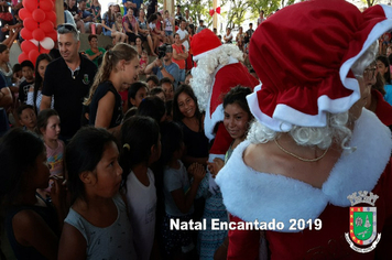 Foto - Chegada do Papai Noel - Natal Encantado 2019