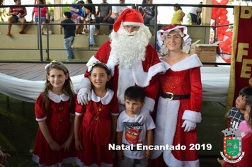 Foto - Chegada do Papai Noel - Natal Encantado 2019