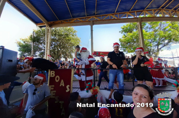 Foto - Chegada do Papai Noel - Natal Encantado 2019