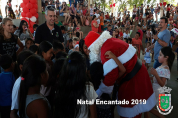 Foto - Chegada do Papai Noel - Natal Encantado 2019