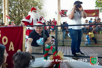 Foto - Chegada do Papai Noel - Natal Encantado 2019