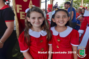 Foto - Chegada do Papai Noel - Natal Encantado 2019