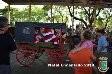 Foto - Chegada do Papai Noel - Natal Encantado 2019