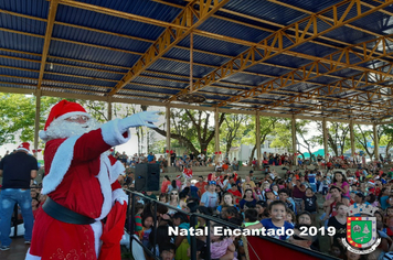 Foto - Chegada do Papai Noel - Natal Encantado 2019