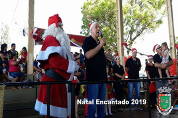 Foto - Chegada do Papai Noel - Natal Encantado 2019