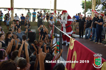 Foto - Chegada do Papai Noel - Natal Encantado 2019