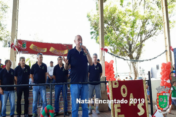 Foto - Chegada do Papai Noel - Natal Encantado 2019