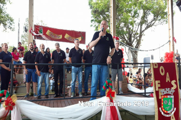 Foto - Chegada do Papai Noel - Natal Encantado 2019