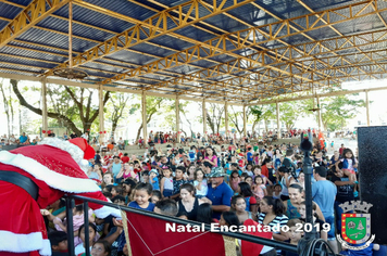 Foto - Chegada do Papai Noel - Natal Encantado 2019