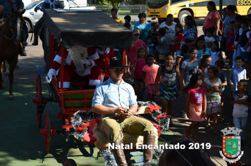 Foto - Chegada do Papai Noel - Natal Encantado 2019