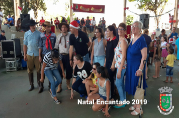 Foto - Chegada do Papai Noel - Natal Encantado 2019