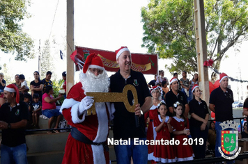 Foto - Chegada do Papai Noel - Natal Encantado 2019