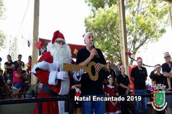 Foto - Chegada do Papai Noel - Natal Encantado 2019