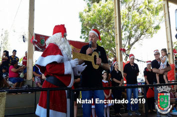 Foto - Chegada do Papai Noel - Natal Encantado 2019