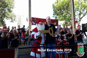 Foto - Chegada do Papai Noel - Natal Encantado 2019