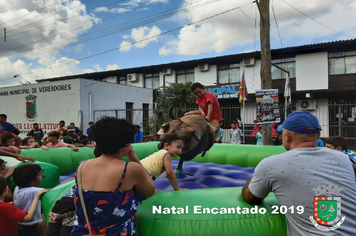 Foto - Chegada do Papai Noel - Natal Encantado 2019