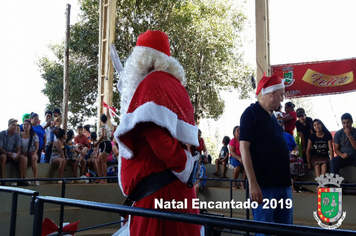 Foto - Chegada do Papai Noel - Natal Encantado 2019