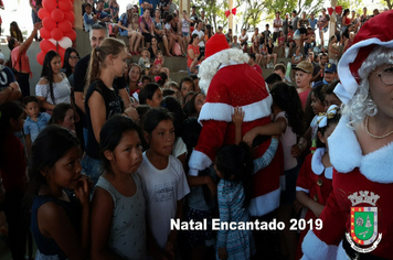 Foto - Chegada do Papai Noel - Natal Encantado 2019