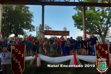 Foto - Chegada do Papai Noel - Natal Encantado 2019