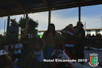 Foto - Chegada do Papai Noel - Natal Encantado 2019