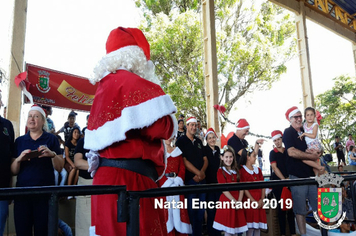 Foto - Chegada do Papai Noel - Natal Encantado 2019