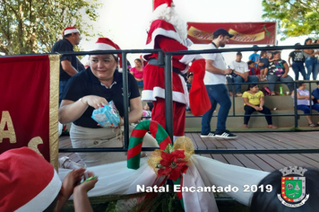 Foto - Chegada do Papai Noel - Natal Encantado 2019