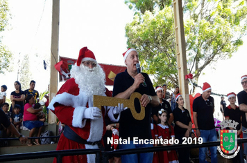 Foto - Chegada do Papai Noel - Natal Encantado 2019