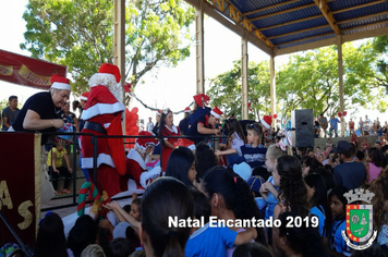 Foto - Chegada do Papai Noel - Natal Encantado 2019