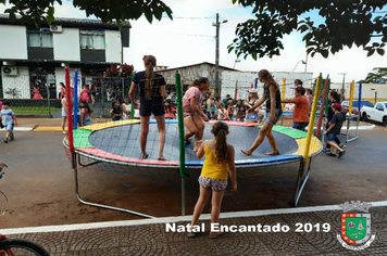 Foto - Chegada do Papai Noel - Natal Encantado 2019