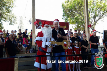 Foto - Chegada do Papai Noel - Natal Encantado 2019