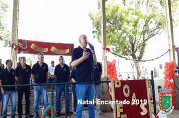 Foto - Chegada do Papai Noel - Natal Encantado 2019