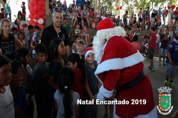 Foto - Chegada do Papai Noel - Natal Encantado 2019