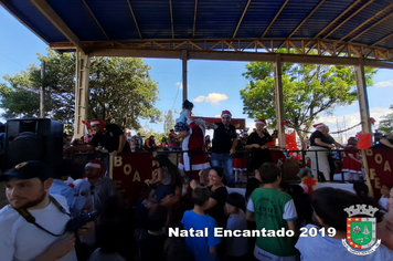 Foto - Chegada do Papai Noel - Natal Encantado 2019