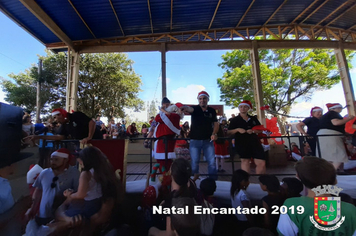 Foto - Chegada do Papai Noel - Natal Encantado 2019