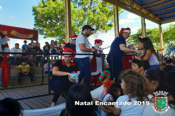 Foto - Chegada do Papai Noel - Natal Encantado 2019