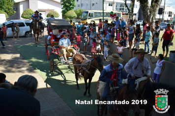 Foto - Chegada do Papai Noel - Natal Encantado 2019