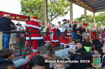 Foto - Chegada do Papai Noel - Natal Encantado 2019