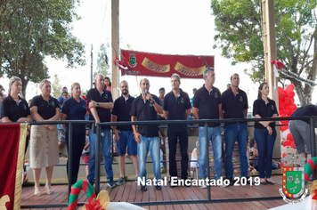 Foto - Chegada do Papai Noel - Natal Encantado 2019