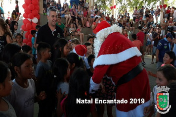 Foto - Chegada do Papai Noel - Natal Encantado 2019