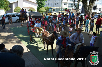 Foto - Chegada do Papai Noel - Natal Encantado 2019