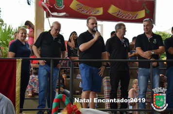 Foto - Chegada do Papai Noel - Natal Encantado 2019